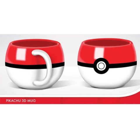 POKEMON - KUBEK 3D POKEMON POKEBALL