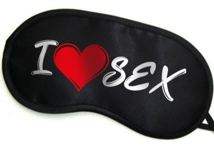OPASKA NA OCZY - I LOVE SEX OPASKA NA OCZY - I LOVE SEX