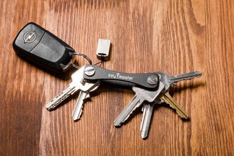 Key master / organizer do kluczy - czarny Key master / organizer do kluczy - czarny