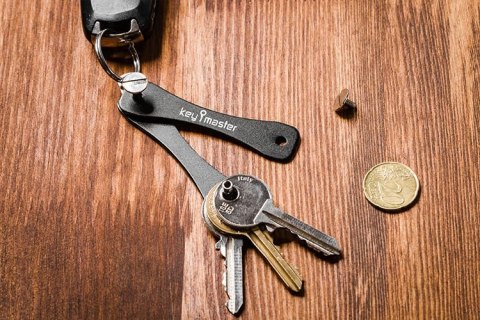 Key master / organizer do kluczy - czarny Key master / organizer do kluczy - czarny