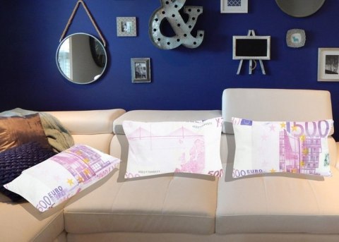 Poduszka STÓWKA 500 EUR Poduszka STÓWKA 500 EUR