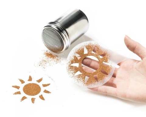 Szablony do kawy i shaker - zestaw Szablony do kawy i shaker - zestaw