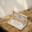 PAMIĄTKA CHRZTU ŚWIĘTEGO PUDEŁKO NA PIENIĄDZE 20X10,5X3,5cm Z ZAMKIEM PAMIĄTKA CHRZTU ŚWIĘTEGO PUDEŁKO NA PIENIĄDZE 20X10,5X3,5cm Z ZAMKIEM