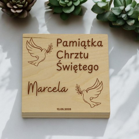 PAMIĄTKA CHRZTU ŚWIĘTEGO PUDEŁKO NA PIENIĄDZE 20X10,5X3,5cm PAMIĄTKA CHRZTU ŚWIĘTEGO PUDEŁKO NA PIENIĄDZE 20X10,5X3,5cm