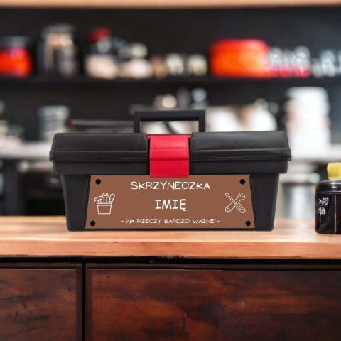 PERSONALIZOWANA SKRZYNKA NARZĘDZIOWA na rzeczy ważne PERSONALIZOWANA SKRZYNKA NARZĘDZIOWA na rzeczy ważne