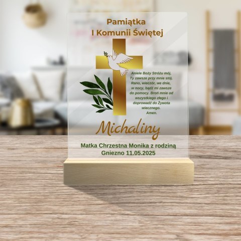 PERSONALIZOWANA STATUETKA PAMIĄTKA NA KOMUNIĘ ŚWIĘTĄ PERSONALIZOWANA STATUETKA PAMIĄTKA NA KOMUNIĘ ŚWIĘTĄ