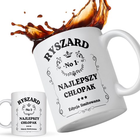 KUBEK NAJLEPSZY CHŁOPAK Z MOTYWEM WHISKY NA DZIEŃ CHŁOPAKA