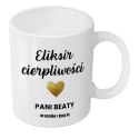 Kubek personalizowany dla nauczyciela - "Eliksir cierpliwości"