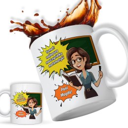 KUBEK PERSONALIZOWANY DLA NAUCZYCIELA - NAUCZYCIELKA