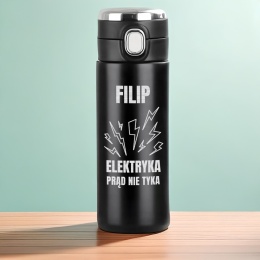 KUBEK TERMICZNY ELEKTRYKA PRĄD NIE TYKA prezent dla elektryka