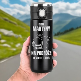 KUBEK TERMICZNY LED prezent dla podróżnika