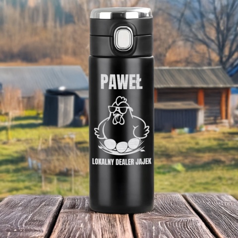 Kubek termiczny LED – prezent dla rolnika na święta