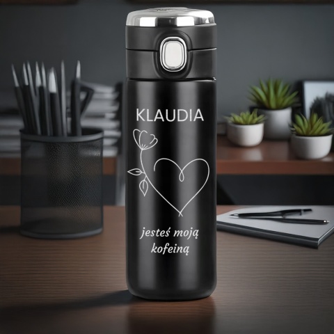 Kubek termiczny LED – prezent dla żony na święta, urodziny