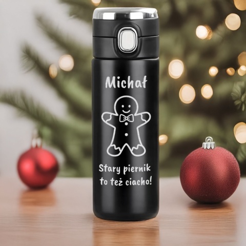 Kubek termiczny LED - śmieszny prezent na święta dla niego