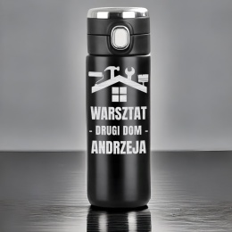 Kubek termiczny z grawerem - prezent dla majsterkowicza