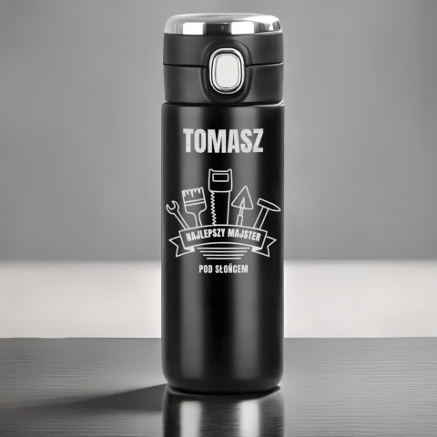Kubek termiczny z grawerem - prezent dla majstra