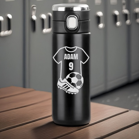 Kubek termiczny z wyświetlaczem - prezent dla piłkarza