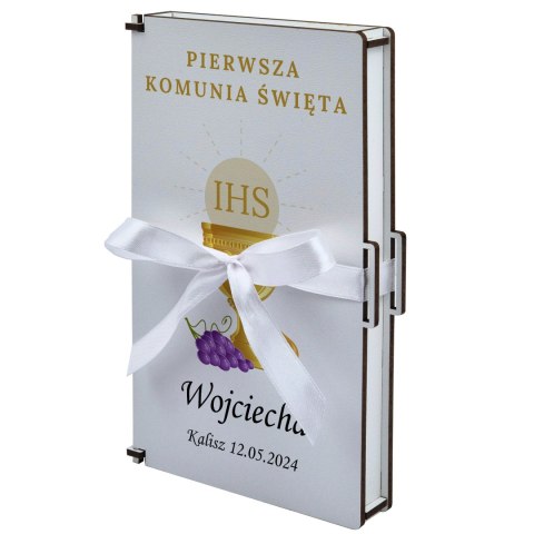 PAMIĄTKA NA KOMUNIĘ - PUDEŁKO NA PIENIĄDZE PAMIĄTKA NA KOMUNIĘ - PUDEŁKO NA PIENIĄDZE