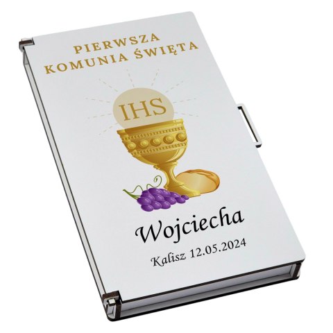 PAMIĄTKA NA KOMUNIĘ - PUDEŁKO NA PIENIĄDZE PAMIĄTKA NA KOMUNIĘ - PUDEŁKO NA PIENIĄDZE