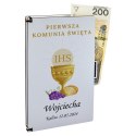 PAMIĄTKA NA KOMUNIĘ - PUDEŁKO NA PIENIĄDZE PAMIĄTKA NA KOMUNIĘ - PUDEŁKO NA PIENIĄDZE