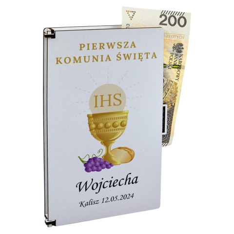 PAMIĄTKA NA KOMUNIĘ - PUDEŁKO NA PIENIĄDZE PAMIĄTKA NA KOMUNIĘ - PUDEŁKO NA PIENIĄDZE