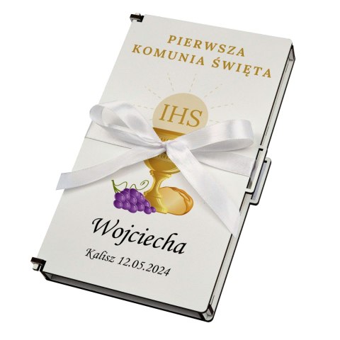 PAMIĄTKA NA KOMUNIĘ - PUDEŁKO NA PIENIĄDZE PAMIĄTKA NA KOMUNIĘ - PUDEŁKO NA PIENIĄDZE