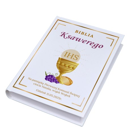 PERSONALIZOWANA BIBLIA NA KOMUNIĘ PERSONALIZOWANA BIBLIA NA KOMUNIĘ