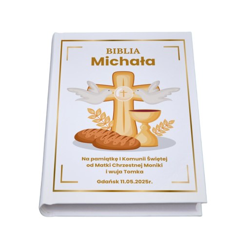 PERSONALIZOWANA BIBLIA NA KOMUNIĘ PERSONALIZOWANA BIBLIA NA KOMUNIĘ