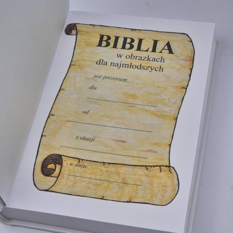 PERSONALIZOWANA BIBLIA NA KOMUNIĘ PERSONALIZOWANA BIBLIA NA KOMUNIĘ