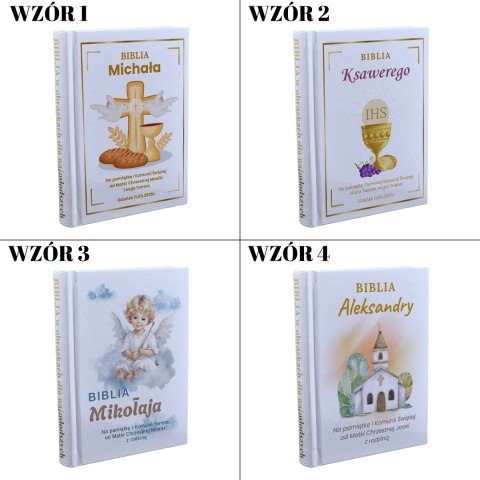 PERSONALIZOWANA BIBLIA NA KOMUNIĘ PERSONALIZOWANA BIBLIA NA KOMUNIĘ