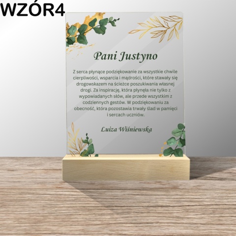 PERSONALIZOWANA STATUETKA DLA NAUCZYCIELA PERSONALIZOWANA STATUETKA DLA NAUCZYCIELA