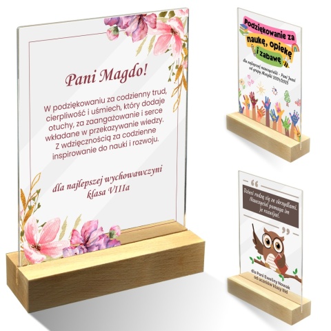 PERSONALIZOWANA STATUETKA DLA NAUCZYCIELA PERSONALIZOWANA STATUETKA DLA NAUCZYCIELA