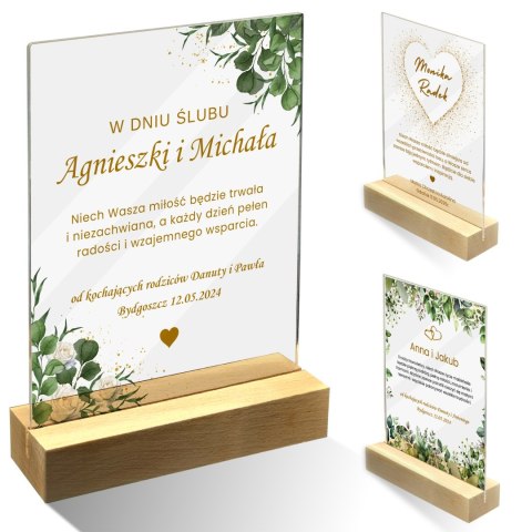 PERSONALIZOWANA STATUETKA NA ŚLUB