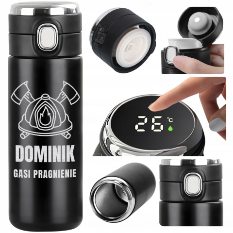 PREZENT DLA STRAŻAKA NA ŚWIĘTA kubek termiczny LED