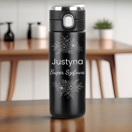 PREZENT DLA SZEFOWEJ NA ŚWIĘTA kubek termiczny LED