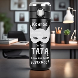 PREZENT DLA TATY NA ŚWIĘTA personalizowany termos