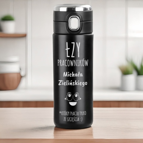 ŚMIESZNY PREZENT DLA SZEFA kubek termiczny led