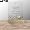 STATUETKA PLEXI NA CHRZEST