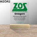 STATUETKA PLEXI NA PRZEJŚCIE NA EMERYTURĘ