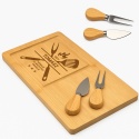 Bambusowa deska do serwów i przekąsek – idealny prezent dla niego