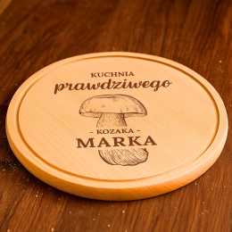 BUKOWA DESKA GRZYBIARZA - DLA PRAWDZIWEGO KUCHENNEGO KOZAKA