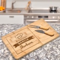 DESKA DO SERÓW Z GRAWEREM - IDEALNY PREZENT DLA BABCI, KTÓRA RZĄDZI W KUCHNI