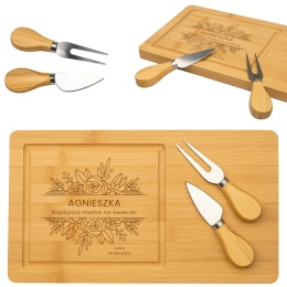 Deska do serów z grawerem – wyjątkowy prezent dla mamy