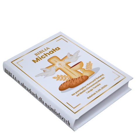PERSONALIZOWANA BIBLIA NA KOMUNIĘ