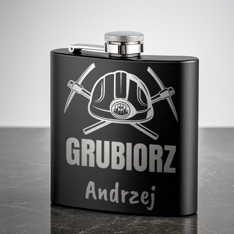 Piersiówka dla górnika - wyjątkowy prezent na barbórkę