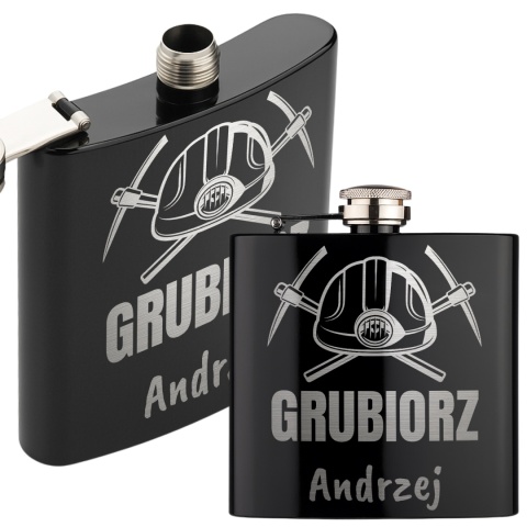 Piersiówka dla górnika - wyjątkowy prezent na barbórkę