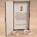 Pudełko na pieniądze na Komunię Świętą z nadrukiem – personalizowane